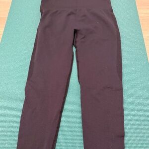 Black High-Waisted Athletic Leggings